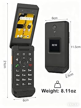 Amazon.com: S22 Rugged Flip Phone Unlocked (16GB) 2.8